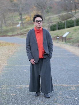 「アイテム（腕時計）」を使った、YUKI    さん（メンズ・170cm）の秋コーディネート