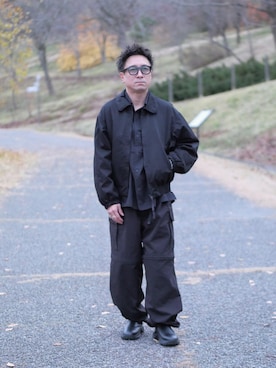 「アイテム（腕時計）」を使った、YUKI    さん（メンズ・170cm）の秋コーディネート