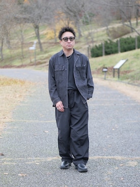 「アイテム（腕時計）」を使った、YUKI    さん（メンズ・170cm）の秋コーディネート