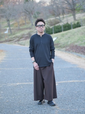 「DAISO（DAISO）のアイテム」を使った、YUKI    さん（メンズ・170cm）の冬コーディネート
