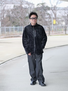 「DAISO（DAISO）のアイテム」を使った、YUKI    さん（メンズ・170cm）の冬コーディネート