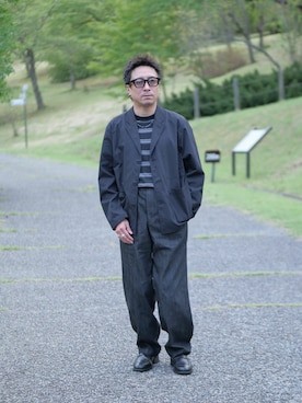 「アイテム（その他アウター）」を使った、YUKI    さん（メンズ・170cm）の秋コーディネート