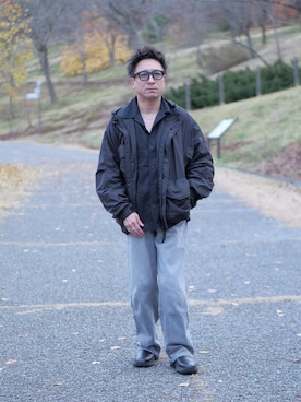 「アイテム（腕時計）」を使った、YUKI    さん（メンズ・170cm）の秋コーディネート