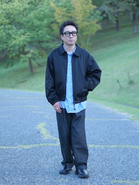 「アイテム（アナログ腕時計）」を使った、YUKI    さん（メンズ・170cm）の秋コーディネート