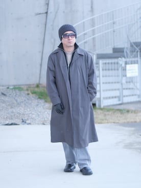 「marka（マーカ）のアイテム」を使った、YUKI    さん（メンズ・170cm）の冬コーディネート