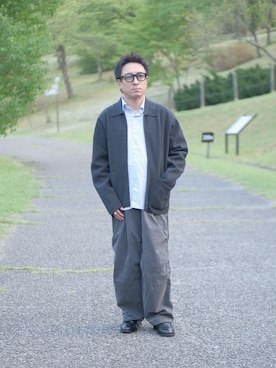 「アイテム（アナログ腕時計）」を使った、YUKI    さん（メンズ・170cm）の秋コーディネート