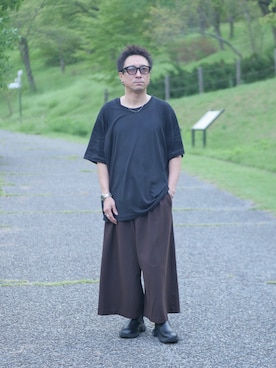 「アイテム（腕時計）」を使った、YUKI    さん（メンズ・170cm）の秋コーディネート