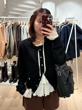 horieyumiさん（レディース・156cm）の冬コーディネート