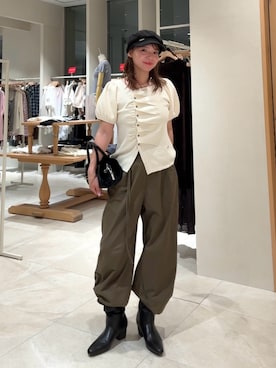 horieyumiさん（レディース・156cm）の夏コーディネート