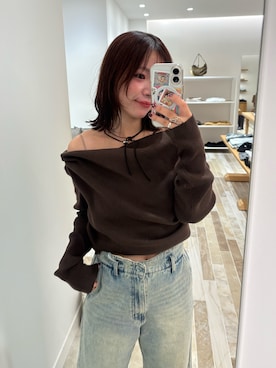 「mystic（ミスティック）のアイテム（キャミソール）」を使った、horieyumiさん（レディース・156cm）の秋コーディネート