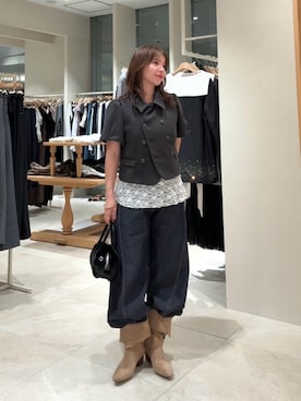 horieyumiさん(レディース・156cm)の秋コーディネート