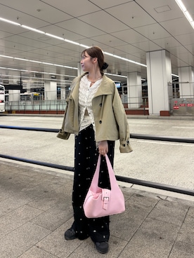 horieyumiさん（レディース・156cm）の春コーディネート