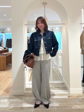 horieyumiさん（レディース・156cm）の冬コーディネート