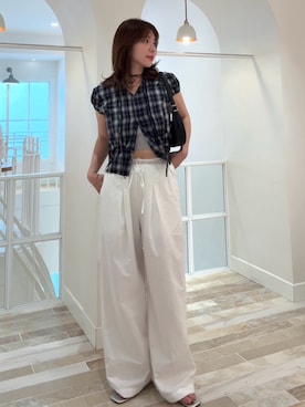 horieyumiさん(レディース・156cm)の夏コーディネート