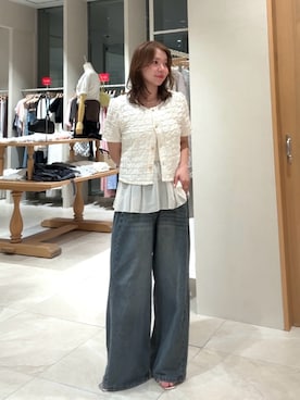 「mystic（ミスティック）のアイテム（キャミソール）」を使った、horieyumiさん（レディース・156cm）の夏コーディネート