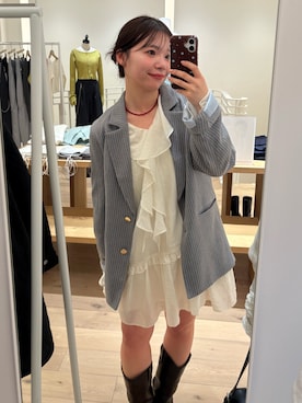 horieyumiさん（レディース・156cm）の冬コーディネート