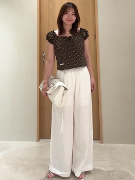 horieyumiさん(レディース・156cm)の夏コーディネート