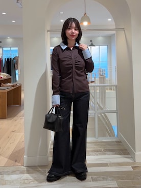 horieyumiさん(レディース・156cm)の冬コーディネート