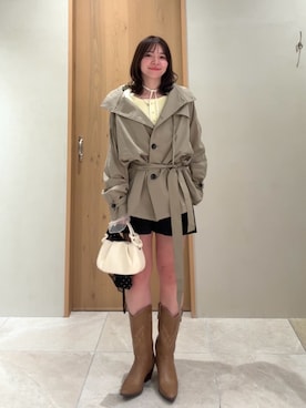 horieyumiさん（レディース・156cm）の春コーディネート