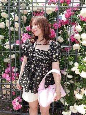 「mystic（ミスティック）のアイテム（チョーカー）」を使った、horieyumiさん（レディース・156cm）の春コーディネート