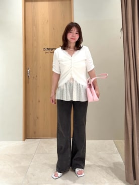 horieyumiさん(レディース・156cm)の春コーディネート