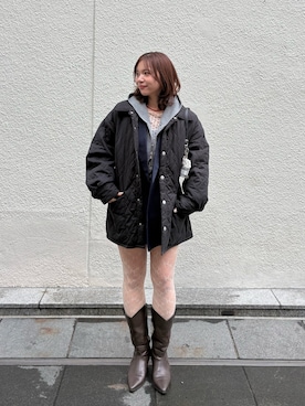 horieyumiさん（レディース・156cm）の冬コーディネート