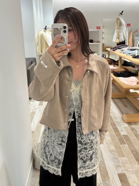 「mystic（ミスティック）のアイテム（タンクトップ）」を使った、horieyumiさん（レディース・156cm）の秋コーディネート