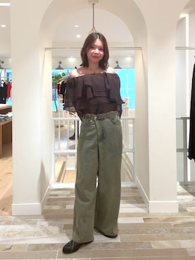 horieyumiさん（レディース・156cm）の秋コーディネート