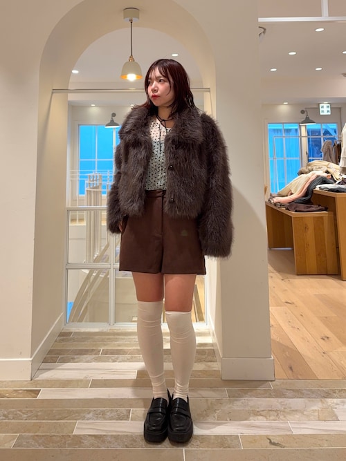 本日限定価格】フェイクスウェードショートパンツ（その他パンツ