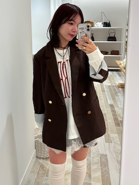 horieyumiさん（レディース・156cm）の秋コーディネート