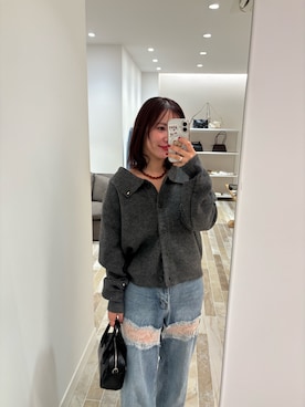 「mline（エムライン）のアイテム」を使った、horieyumiさん（レディース・156cm）の秋コーディネート