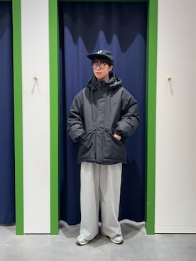 「アイテム（ダウンジャケット/コート）」を使った、risakoさん（レディース・160cm・30代）の秋コーディネート