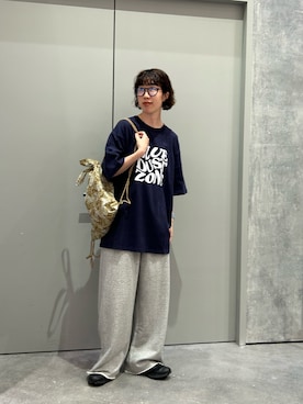 「アイテム（バックパック/リュック）」を使った、risakoさん（レディース・160cm・20代）の夏コーディネート