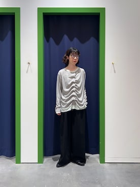 risakoさん（レディース・160cm）の春コーディネート