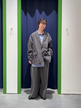 risakoさん（レディース・160cm）の冬コーディネート