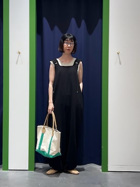 risakoさん（レディース・160cm）の夏コーディネート