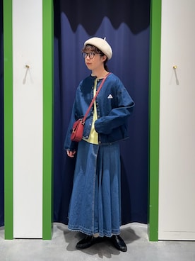 risakoさん（レディース・160cm）の冬コーディネート