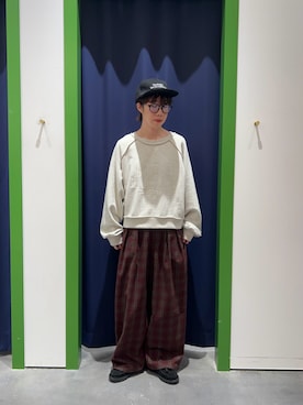 risakoさん（骨格ナチュラル・レディース・160cm）の秋コーディネート