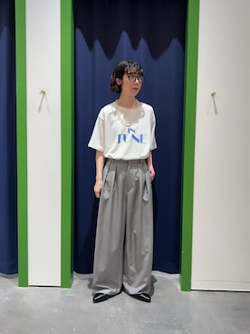 risakoさん（レディース・160cm）の夏コーディネート