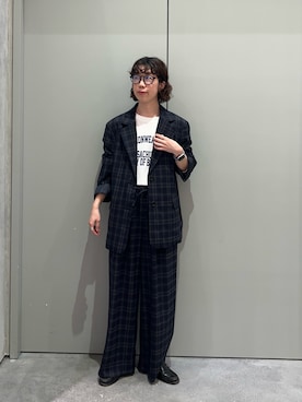 risakoさん（骨格ナチュラル・レディース・160cm）の秋コーディネート