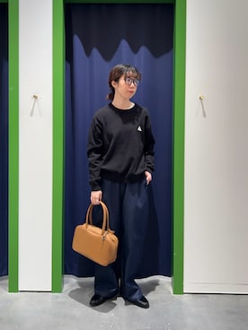risakoさん（レディース・160cm）の冬コーディネート