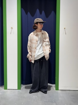 risakoさん（レディース・160cm）の春コーディネート