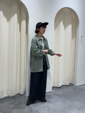 risakoさん（骨格ナチュラル・レディース・160cm・30代）の秋コーディネート