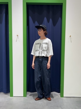 risakoさん（骨格ナチュラル・レディース・160cm）の夏コーディネート