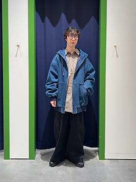 risakoさん（レディース・160cm）の冬コーディネート