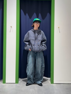 risakoさん（レディース・160cm）の春コーディネート