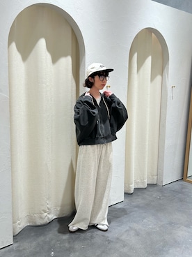 risakoさん（レディース・160cm）の春コーディネート