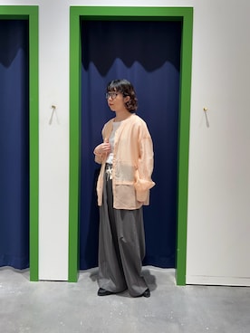 risakoさん（レディース・160cm）の春コーディネート