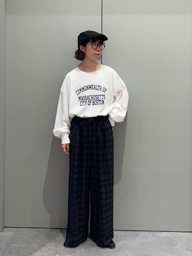 risakoさん（骨格ナチュラル・レディース・160cm）の秋コーディネート