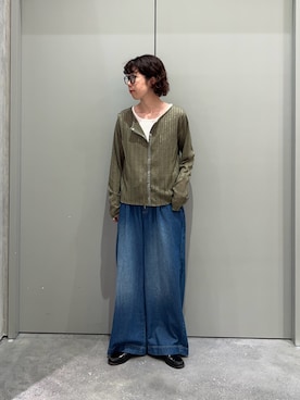 risakoさん（骨格ナチュラル・レディース・160cm・30代）の秋コーディネート